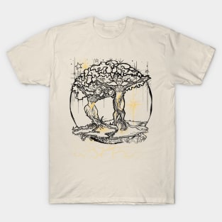 Trees of Life (Dark Lineart) T-Shirt